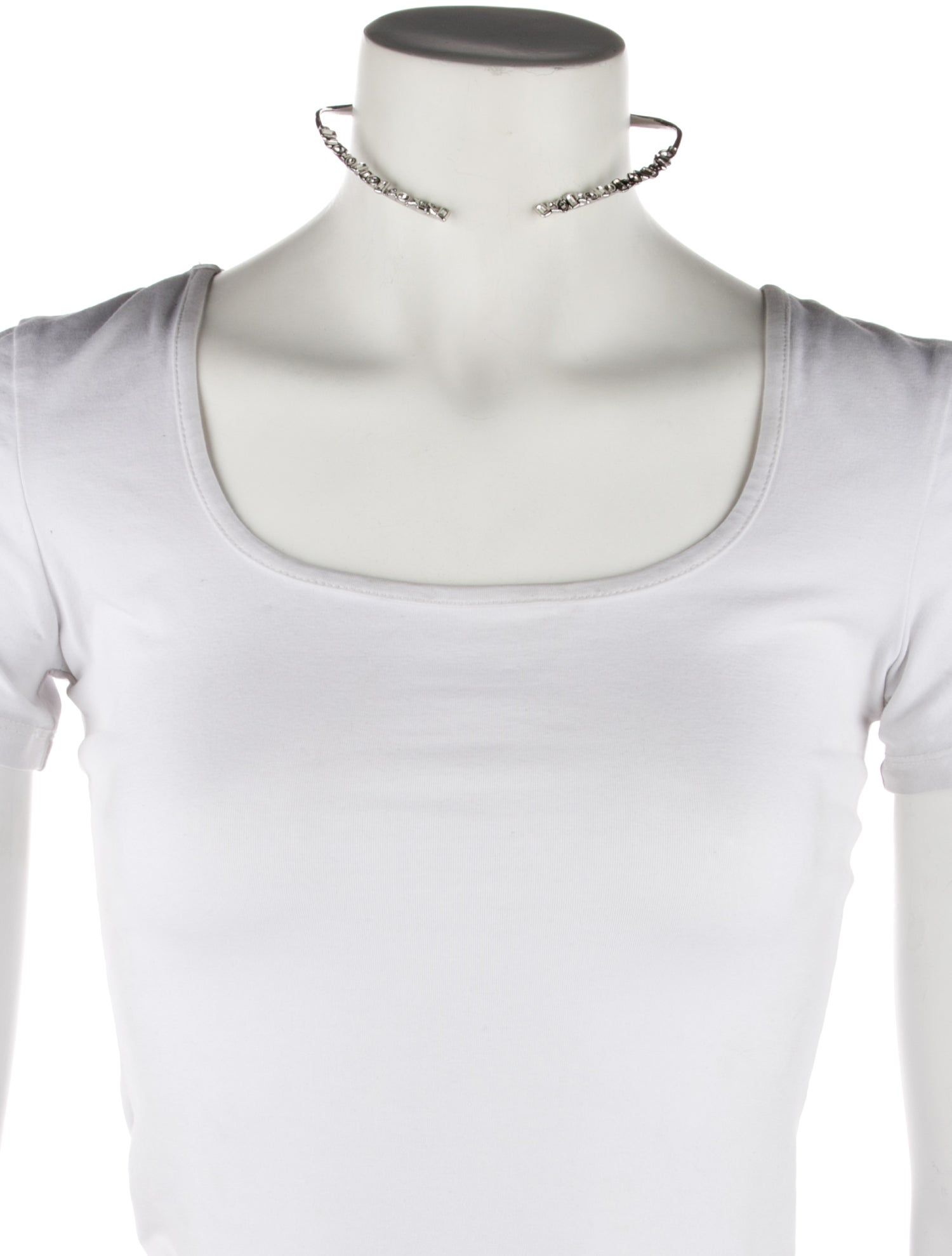 Alexis Bittar Crystal Hinge Collar Necklace